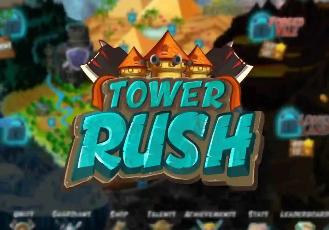 Tower Rush hra – rozhranie